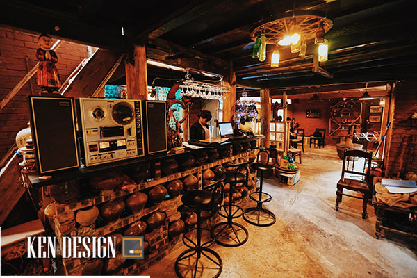 thiết kế quán cafe độc đáo